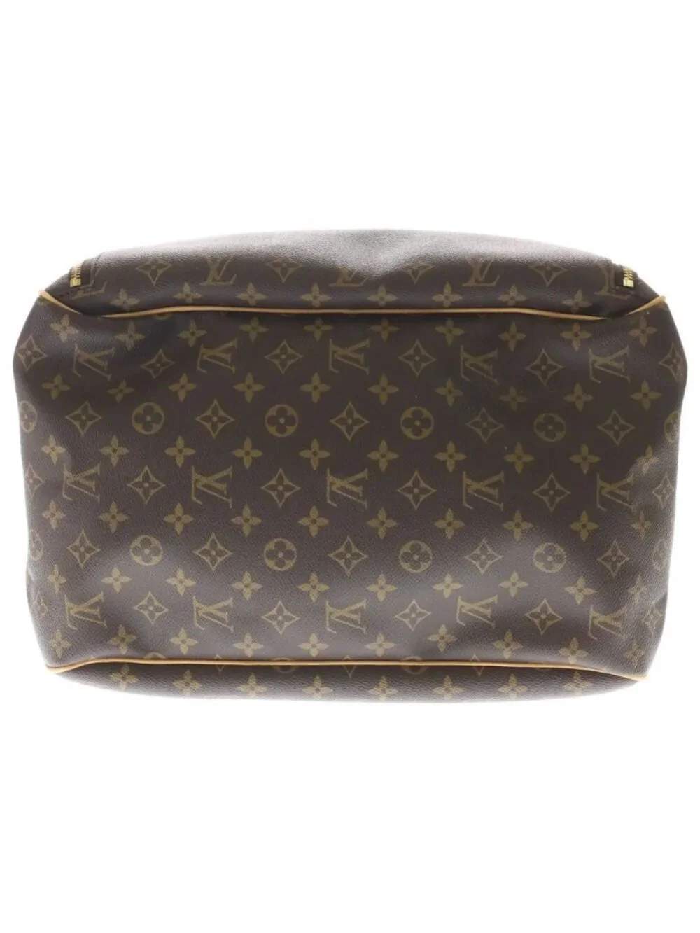 Louis Vuitton Monogram Evasion Boston Bag Leather Brown